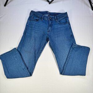 Chaps Men’s Slim Straight Jeans 32x30 Blue